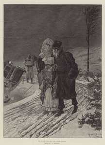 Les invités qui ont fait attendre le dîner - Richard Caton Woodville junior